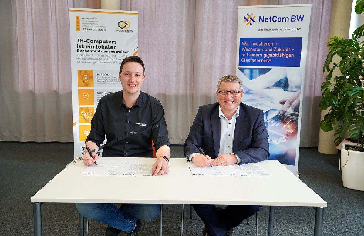 NetComBW's tweet image. Rechenzentrum-Services: Die NetCom BW erweitert ihr Produktportfolio in Kooperation mit JH Computers GmbH aus Stödtlen. 
Mehr Infos gibt es hier:
Produktübersicht: netcom-bw.de/geschaeftskund…
Website JH-Computers: jh-computers.de

#vernetzt #rechenzentrum #internet