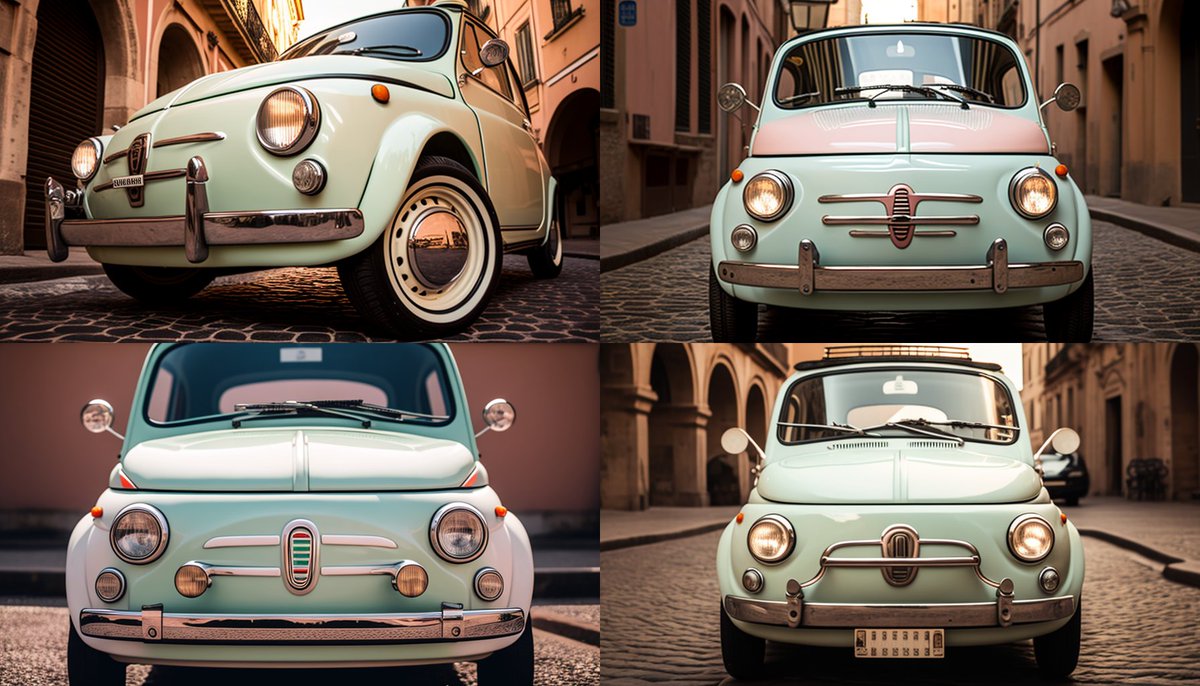 Pixelpollen's tweet image. using @nickfloats ideas about ChatGPT tables for additive prompting works soo well for cars!