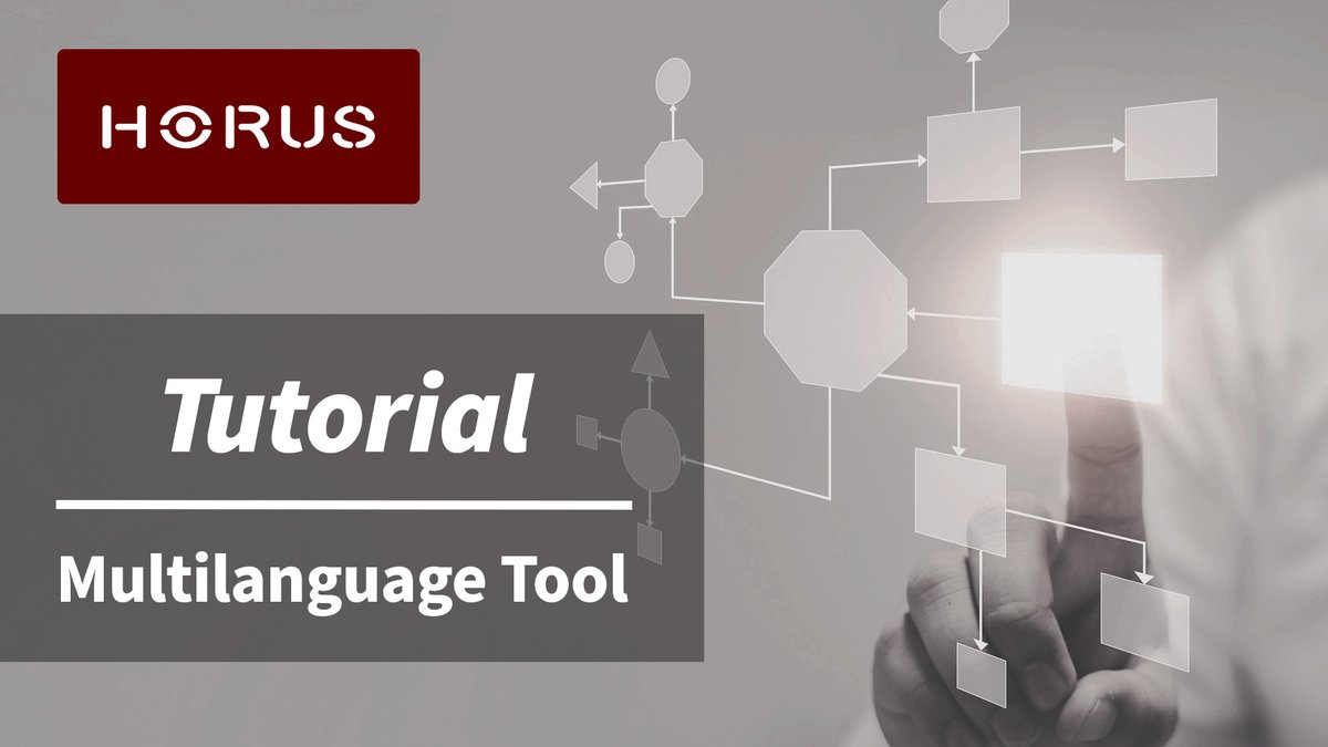 The third video of our tutorial series is about a special feature of Horus Business Modeler: Multilingualism! Watch it now and learn what it means to get maximum flexibility in language translation quickly and easily at the push of a button: bit.ly/402UMWE
#BPM #modeling