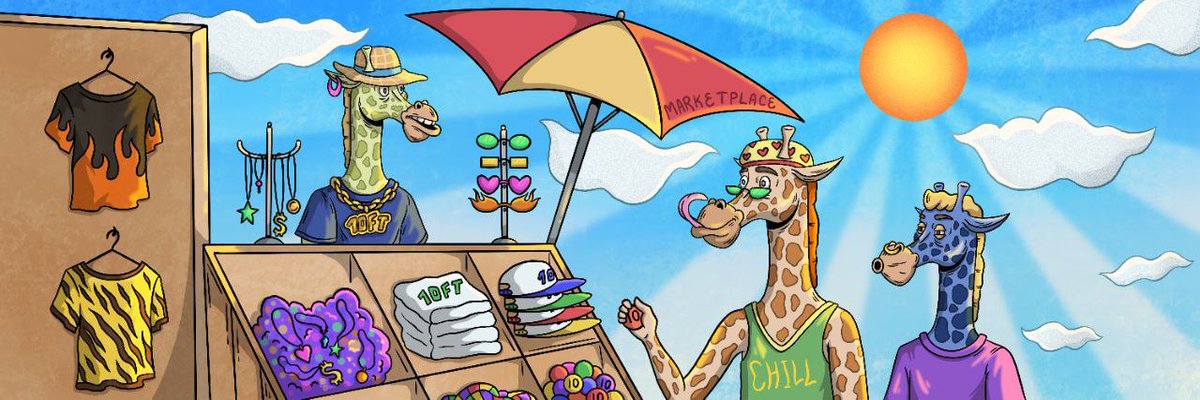 10ftMarketplace's tweet photo. 🤪‼️Come visit our @10ftMarketplace 

1⃣ to purchase NFTS from a stacked marketplace

2⃣to swap $GRF Tokens to ETH 

Earn your share of passive income with $GRF tokens💕🎟️

#nftcollectors #NFTCollection #NFTGiveaways https://t.co/HRG6sJYgnt