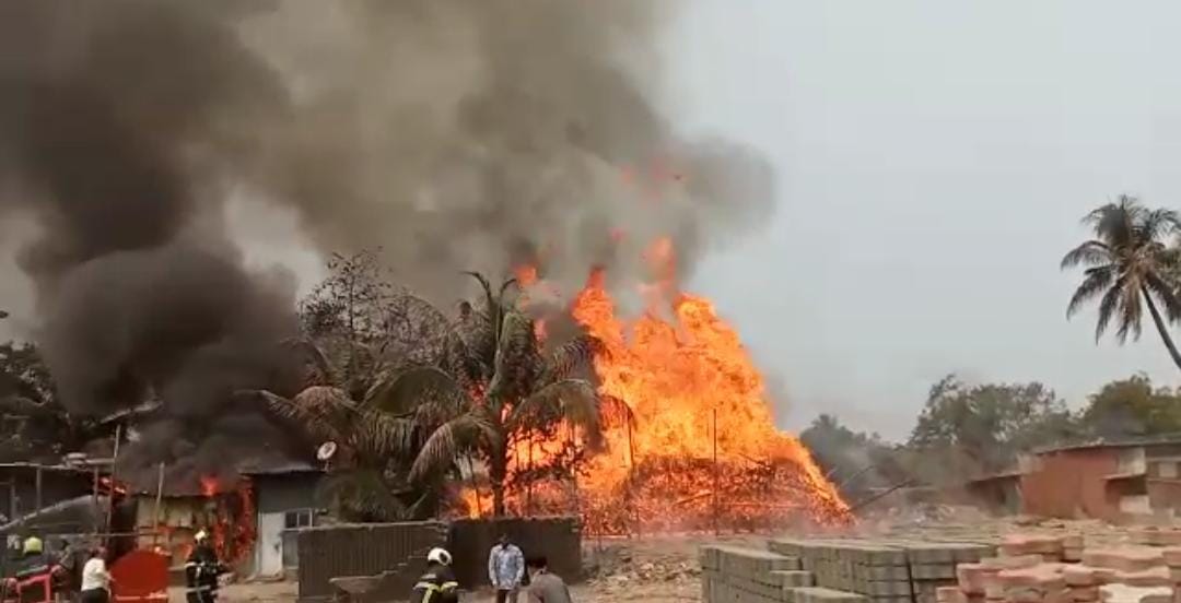 gallinews's tweet photo. Video 2 Fire In Dahisar Check Naka Area Open Ground Me Bamboo Ke Dher Me Lagi Aag
#Bamboo #CheckNaka #Fire #Mumbai #OpenGround
https://t.co/PJWuaKbQpn https://t.co/3oP5EZL2QE