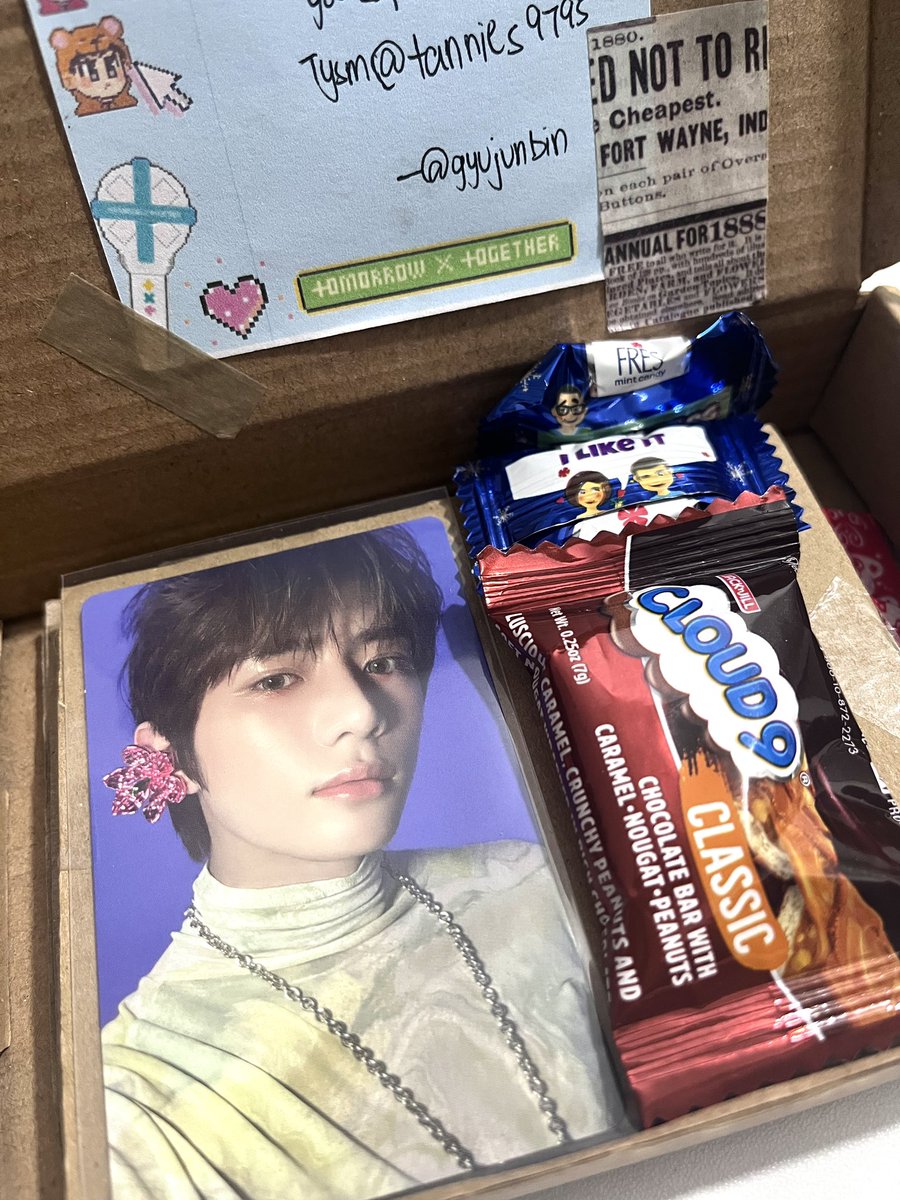soobbangtu's tweet photo. ᝰ #raebinmails  ◡̈ 
💌 from: @gyujunbin 

hellooo! i received gyu na hehe thank you so much for trading with me >< 'til next time! 🫶🏼

[  ] https://t.co/g9vWx3aPiR