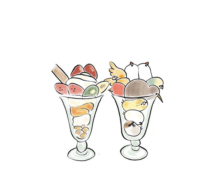 「dessert kiwi (fruit)」 illustration images(Latest)