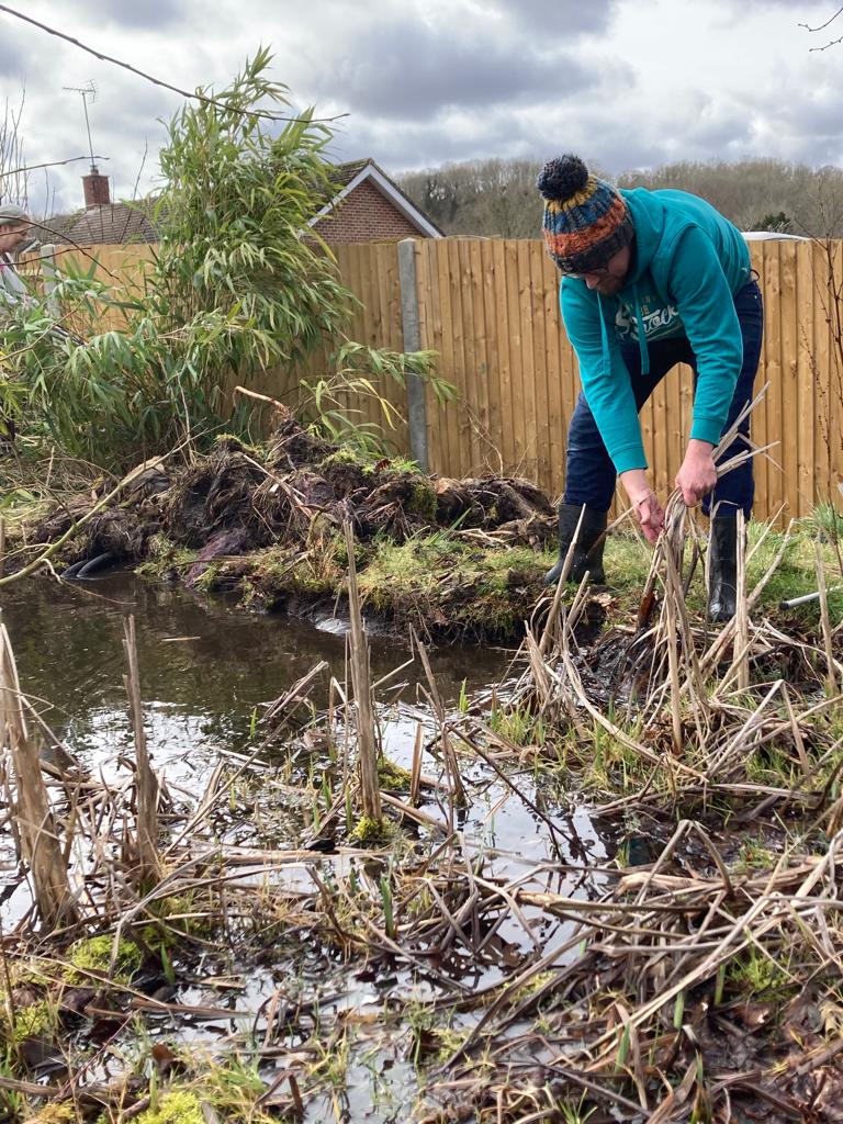 harting_primary's tweet photo. Last Saturday saw the beginning of our school pond transformation into the Harting Coronation Wildlife Garden. We are so pleased with the progress that we have made so far and are raring to go for the next stage this weekend. #southharting #peterfield #outdoorlearning #pond https://t.co/r8jsc4cdwP