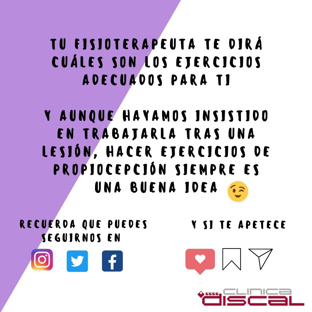 ClinicaDiscal's tweet photo. #clinicadiscal #propiocepcion #fisioterapia #fisioterapiacarabanchel #fisioterapiapropiocepcion https://t.co/0QfXv2J3pM