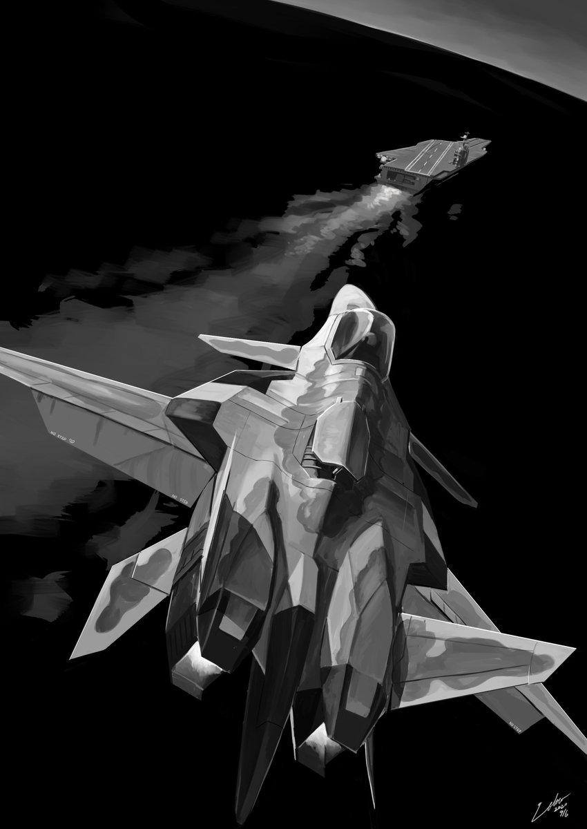 airplane greyscale monochrome military vehicle aircraft jet fighter jet  illustration images