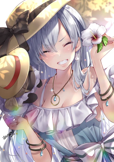 #ホワイトデーは銀髪白髪を愛でる日 