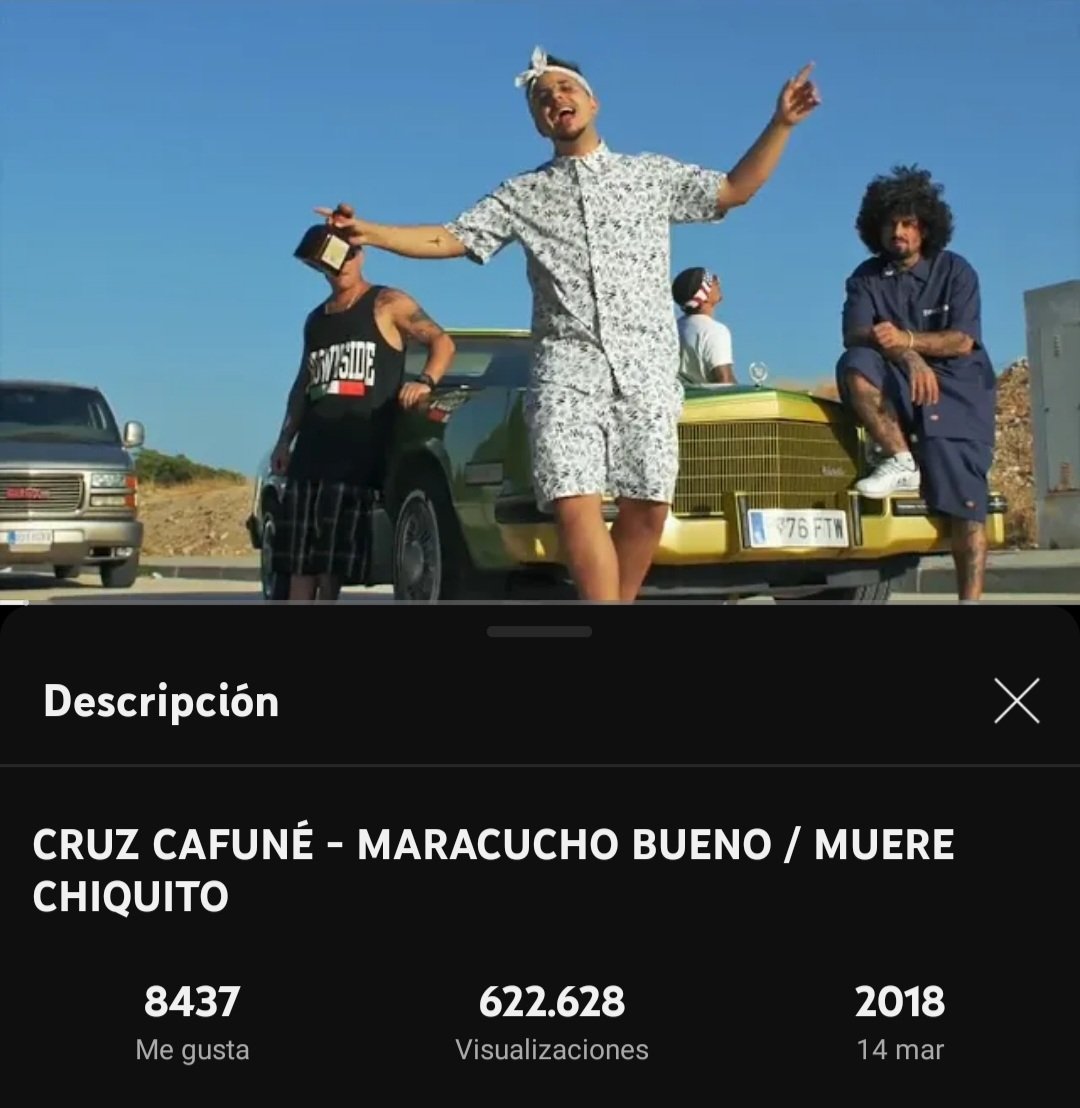trvpspain's tweet photo. Un día como hoy hace 5 años, @CruzCafune sacó "MARACUCHO BUENO / MUERE CHIQUITO" (la canción, no el álbum; el álbum es pasado mañana).
https://t.co/bZuUPKHVcd https://t.co/mmmpTSGBnc