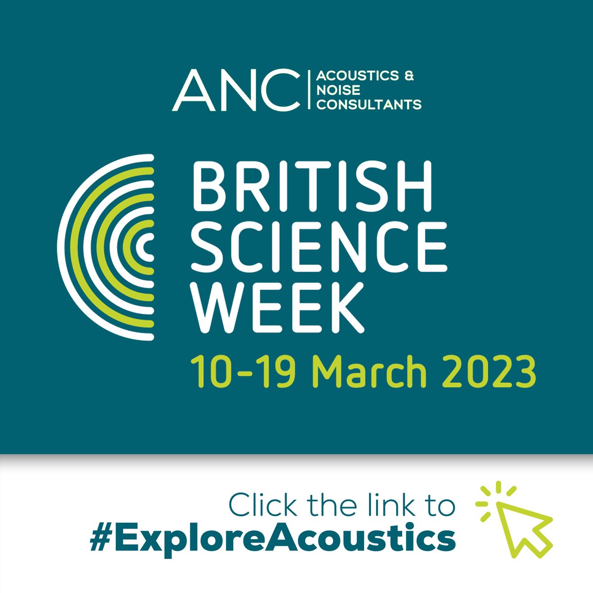 The ANC (@theanc73) on Twitter photo It’s <a href="/ScienceWeekUK/">British Science Week</a> and a great opportunity to highlight career opportunities in #acoustics.
Our #ExploreAcoustics initiative demonstrates the choices available to students interested in a career in #STEM within our sector.
Find out more at bit.ly/2TeZ9OG
#BSW23 It’s <a href="/ScienceWeekUK/">British Science Week</a> and a great opportunity to highlight career opportunities in #acoustics.
Our #ExploreAcoustics initiative demonstrates the choices available to students interested in a career in #STEM within our sector.
Find out more at bit.ly/2TeZ9OG
#BSW23