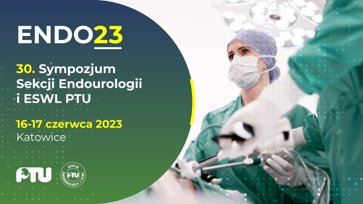 PTU (@ptuweb) on Twitter photo W imieniu <a href="/EndoPTU/">Sekcja Endourologii PTU</a> serdecznie zapraszamy do udziału w 30. Sympozjum Sekcji Endourologii i ESWL PTU.
🗓16-17 czerwca 2023, Katowice
🌐endo23.konferencjeptu.pl
W programie naukowych:
✅warsztaty na symulatorach
✅sesje semi-live, wykłady, dyskusje W imieniu <a href="/EndoPTU/">Sekcja Endourologii PTU</a> serdecznie zapraszamy do udziału w 30. Sympozjum Sekcji Endourologii i ESWL PTU.
🗓16-17 czerwca 2023, Katowice
🌐endo23.konferencjeptu.pl
W programie naukowych:
✅warsztaty na symulatorach
✅sesje semi-live, wykłady, dyskusje