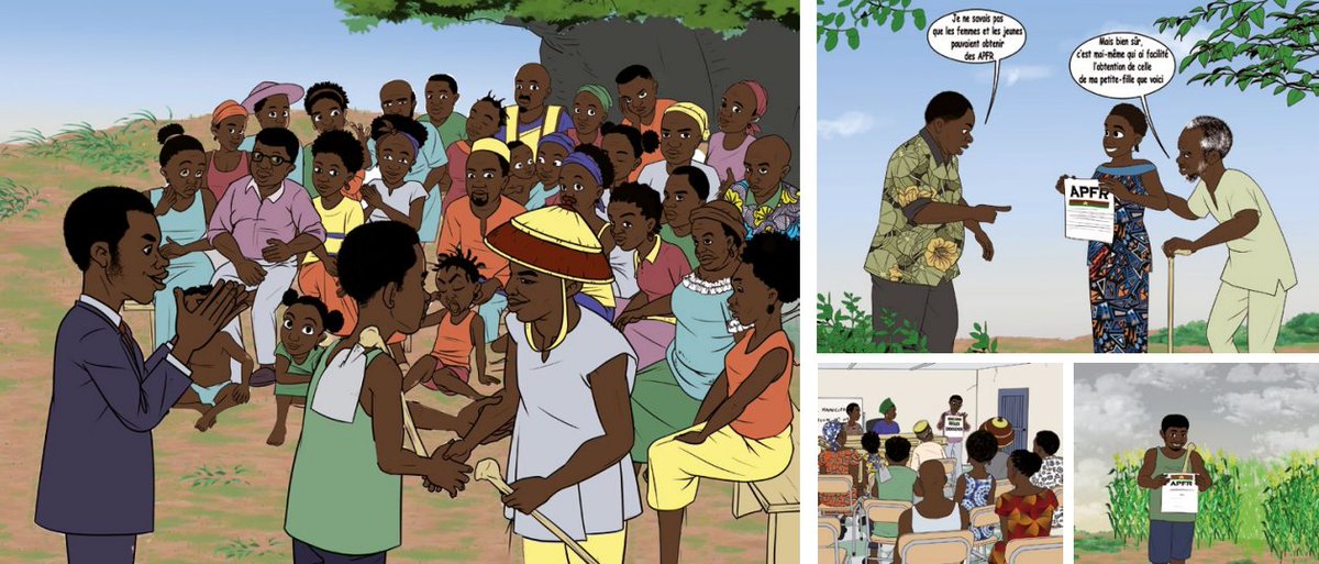 La contribution de @landcoalition au guide illustré de @FAO sur #VGGTs s’inscrit dans un effort visant à rendre les lois foncières plus compréhensibles pour les communautés rurales du Burkina Faso.

Veuillez lire ce qui suit : bit.ly/3CwLM3I