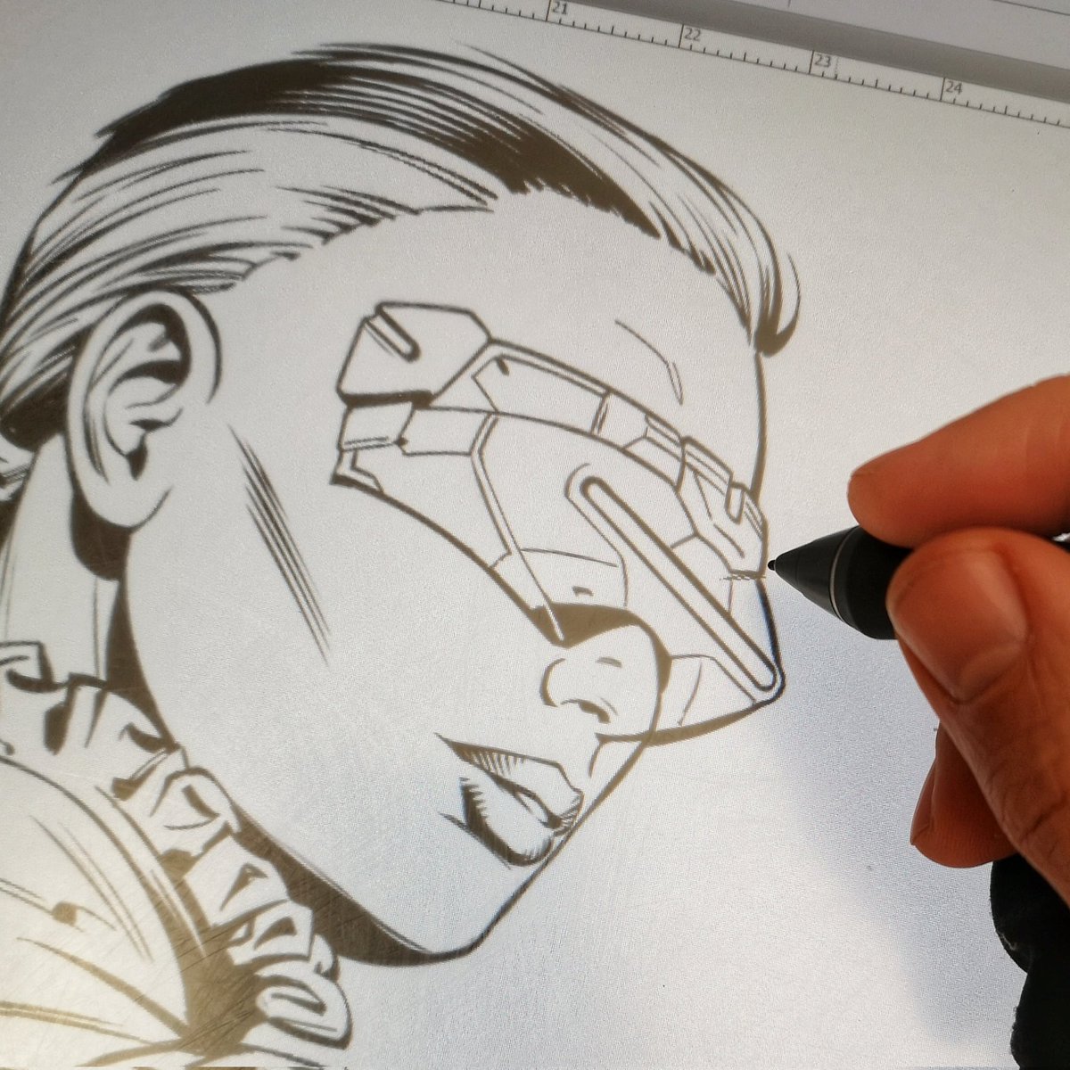 ExMakarov's tweet image. Girl in non-steampunk glasses now ;)

#AlexExMakarov #comicscover #steampunk #comicsgirl