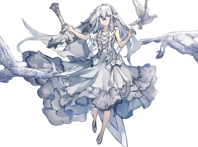 #ホワイトデーは銀髪白髪を愛でる日白髪スキー 