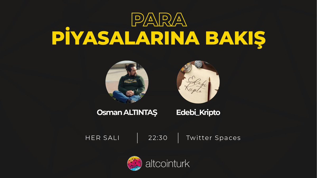 altcointurk's tweet photo. 🎙️@edebi_kripto ve @osmanaltintas ile Para Piyasalarına Bakış

🗓️14 Mart Salı
⏰  22:30

🔗 https://t.co/onFlooBOjO https://t.co/Ivedp1paC1