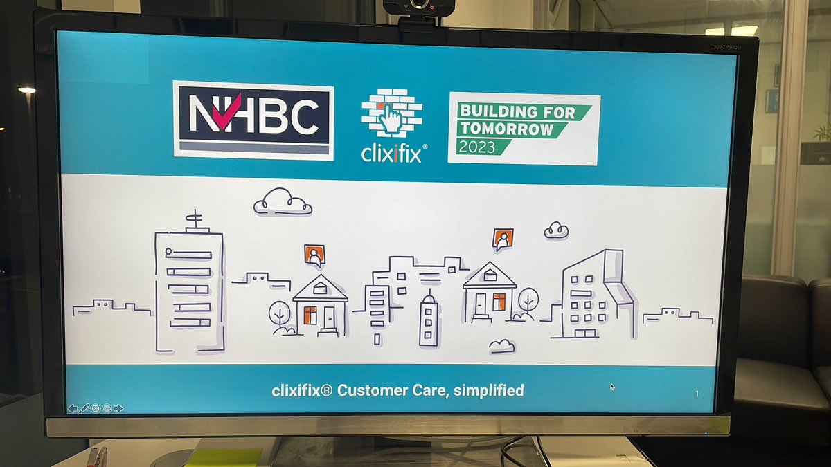 Delighted to be in Belfast this morning to attend the <a href="/NHBC/">NHBC</a> BfT event. 
Looking forward to speaking about clixifix® Customer Care, simplified software this afternoon and the lessons we have learned over the last 10 years digitising defect management.