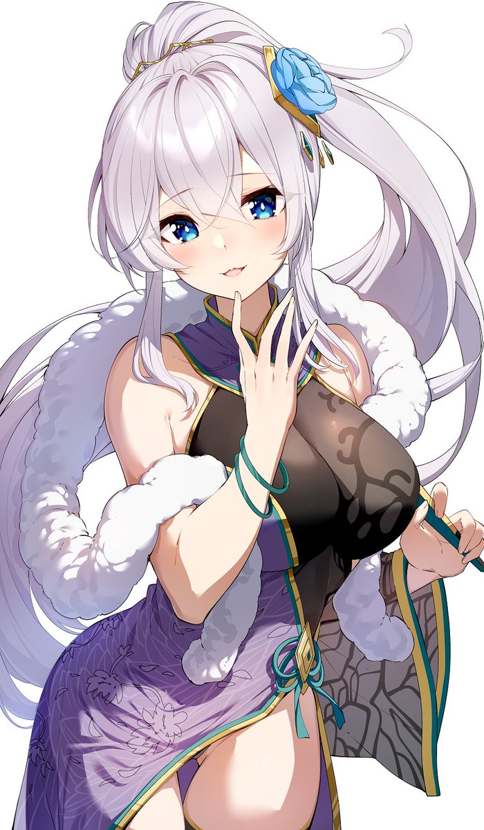 #ホワイトデーは銀髪白髪を愛でる日 