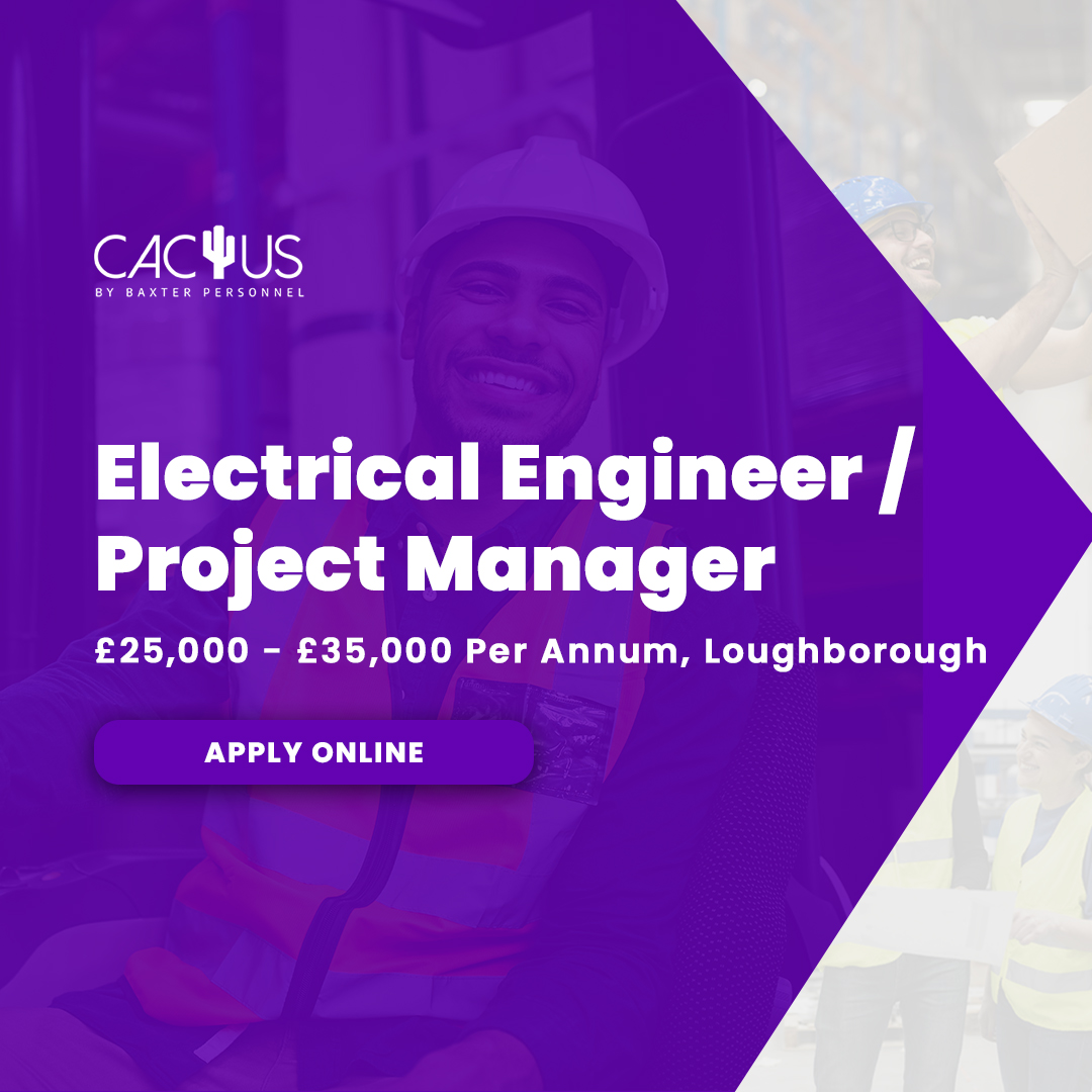 🔔 JOB ALERT - Loughborough 
👉 Electrical Engineer / Project Manager
💰 £25k - £35k per annum

Apply using the link below! 👇
apply.baxterpersonnel.co.uk/apply/182247/tw

#LeicesterJobs #NottinghamJobs #BirminghamJobs #DerbyJobs #LeicestershireJobs #BurtonJobs