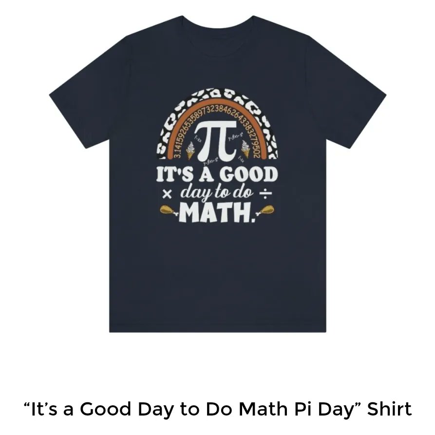 supastarzshop's tweet image. Happy PI DAY! Ready to flex your MATH muscles with our Pi tees!? Show your ❤️ to impress your nerdy friends only at supastarz.com

#piday #mathnerd #nerd #geek
#Pi #Math #mathematics #314 #mathletes #mathjokes #mathhumor #pitshirts #MathTShirts #NerdFashion