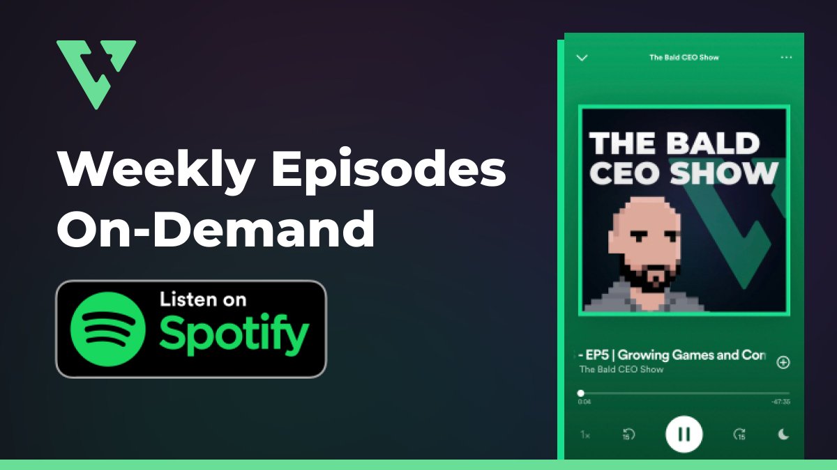 VEMPHorizon's tweet photo. #TBCS is on SPOTIFY 💚
Catch up on ANY episode at ANY time so you can don't miss out on The BALD CEO ALPHA 🧠
Listen 👉 https://t.co/JXF2oqjr8M https://t.co/bYbK36q9RR
