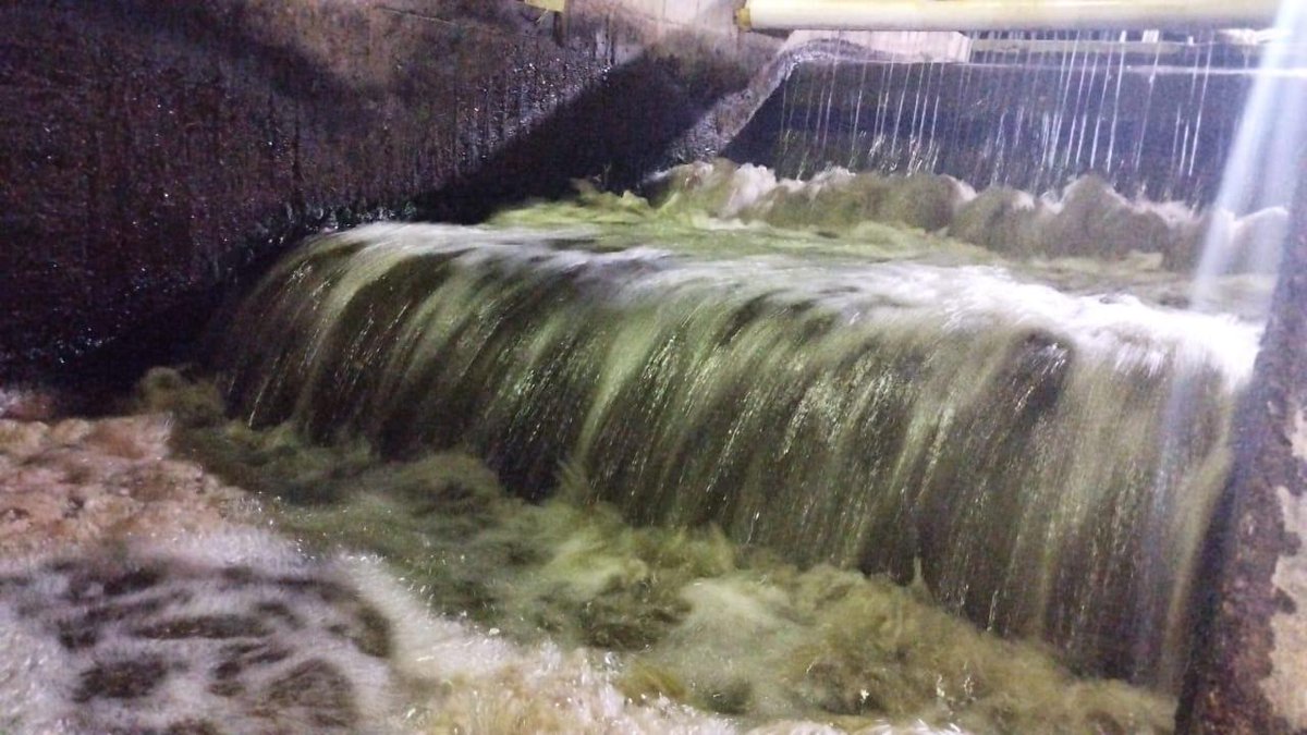 EmduparESP's tweet photo. @EmduparESP informa que en horas de la noche se presentaron altas turbiedades en la PTAP debido a lluvias en la cuenca alta del río Guatapurí. Podría haber baja de presión en algunos sectores de la ciudad. Estamos trabajando para restablecer el servicio. @Superservicios https://t.co/XI62lvi09n
