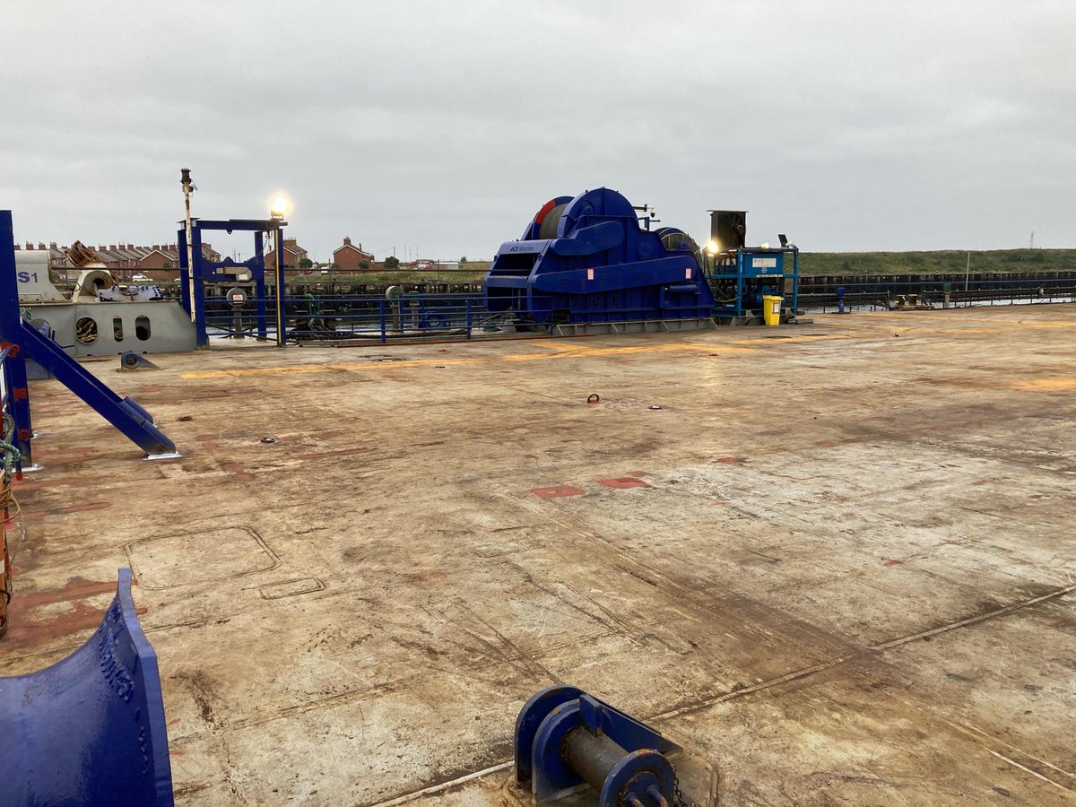 MASfabLimited's tweet image. These photos show a successful de-mobilisation project we completed at Port of Blyth.
Find out more about what we do: bit.ly/MASfabNE
#fabrication #welding #offshore #mobilisation
