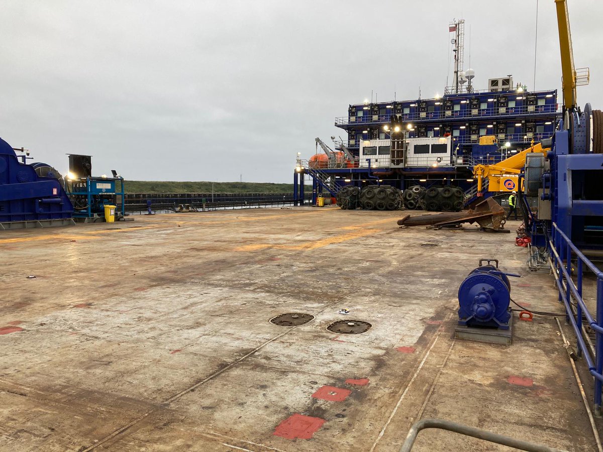 MASfabLimited's tweet image. These photos show a successful de-mobilisation project we completed at Port of Blyth.
Find out more about what we do: bit.ly/MASfabNE
#fabrication #welding #offshore #mobilisation
