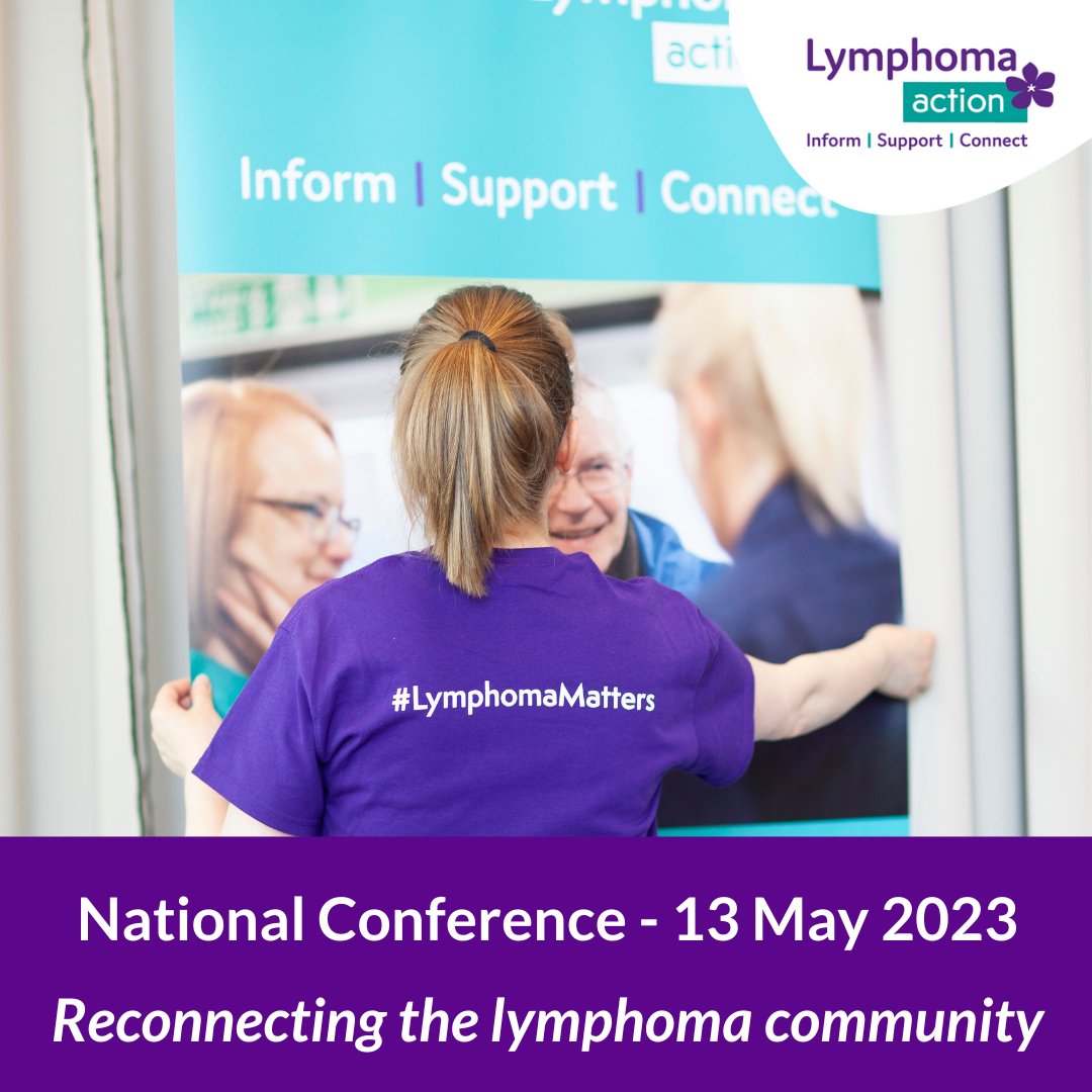 LymphomaAction's tweet photo. Two months to go until our #LymphomaConf! 🎉

We're busy getting ready for our first in-person conference since 2019 - we're excited to reconnect the #lymphoma community &amp; bring everyone together again💜https://t.co/kBpEJqD6WK

Haven't signed up yet? Here's what you can expect... https://t.co/9XfNX496lc
