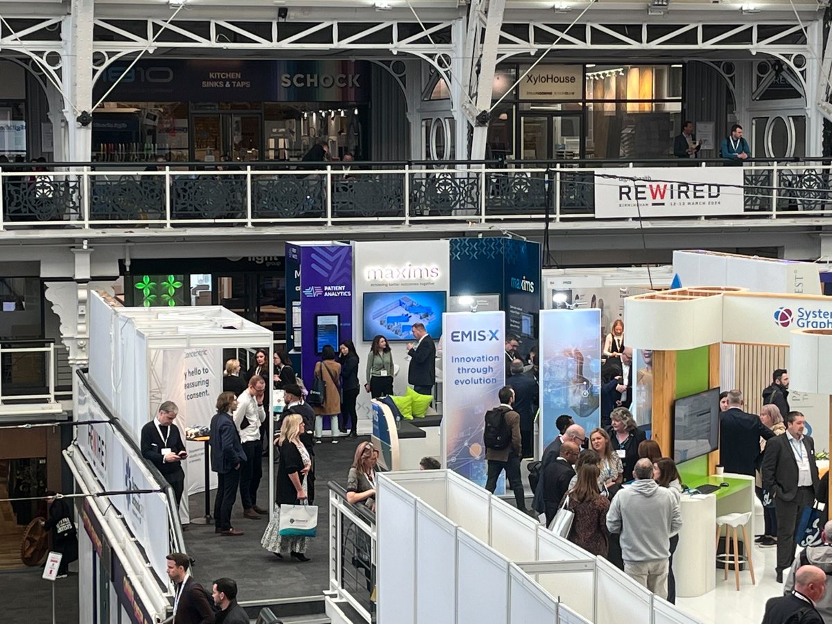 realtimepatient's tweet photo. Hello #Rewired23 ! Come and visit us on Stand D2 next to our partner @IMSMAXIMS where we are demoing our realtime mobile dashboards. With modules across ED, Bed Management and Theatre Management, see how your patient flow can be optimsed @DHRewired https://t.co/gofpQ3Il2I