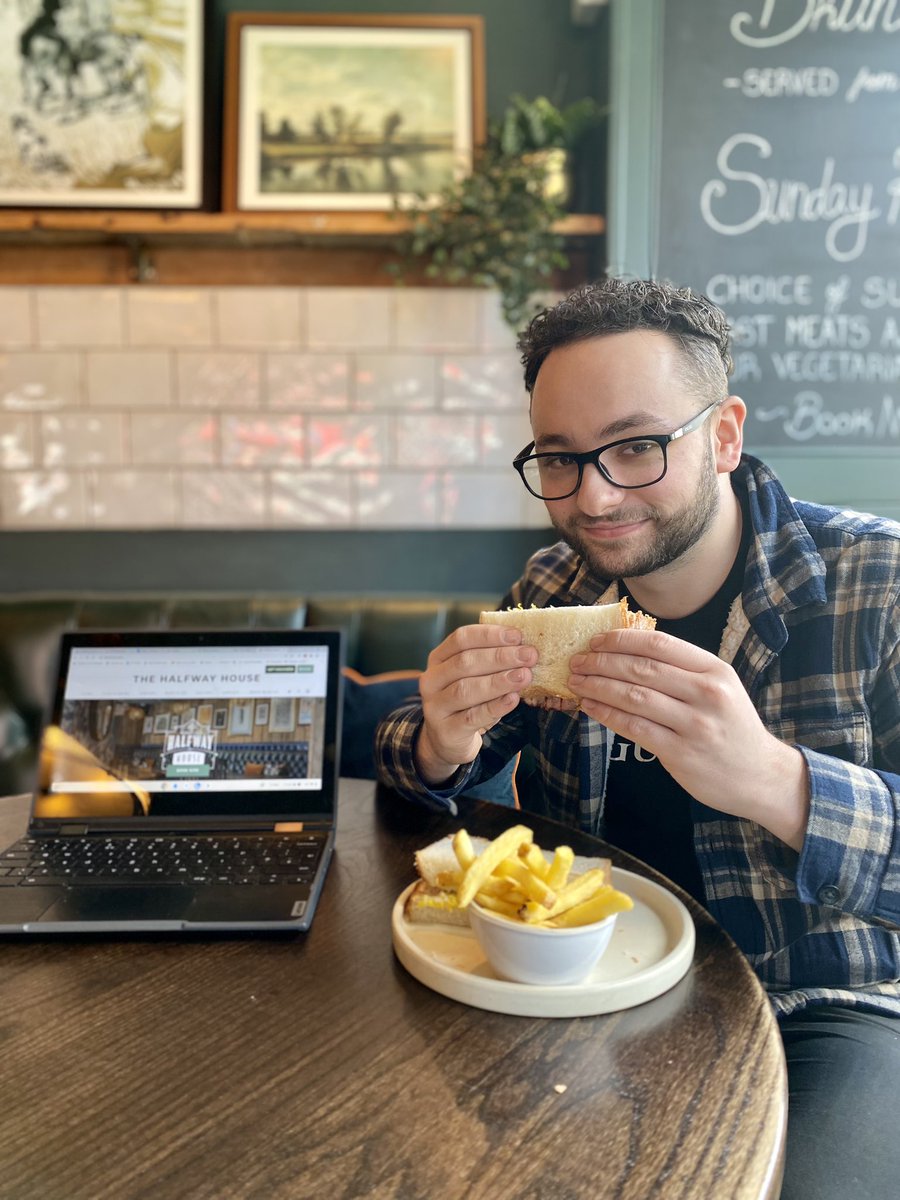thehalfwayhouse's tweet image. Another week, another strike… but our doors will always be open! Make the most of our WiFi, endless supply of caffeine &amp;amp; cracking lunch options while you make the Halfway House your office 

#workfrompub #publife #strike #publunch