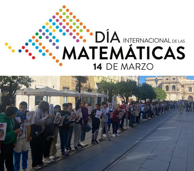 interMatia.com (@intermatia) on Twitter photo ¡Feliz #DiaInternacionalDeLasMatemáticas!
Cadena humana con decimales del número Pi organizado en Sevilla por <a href="/saemthales/">SAEM Thales</a> y <a href="/unisevilla/">Universidad de Sevilla</a> con la participación de 1.800 alumnos. ¡Feliz #DiaInternacionalDeLasMatemáticas!
Cadena humana con decimales del número Pi organizado en Sevilla por <a href="/saemthales/">SAEM Thales</a> y <a href="/unisevilla/">Universidad de Sevilla</a> con la participación de 1.800 alumnos.