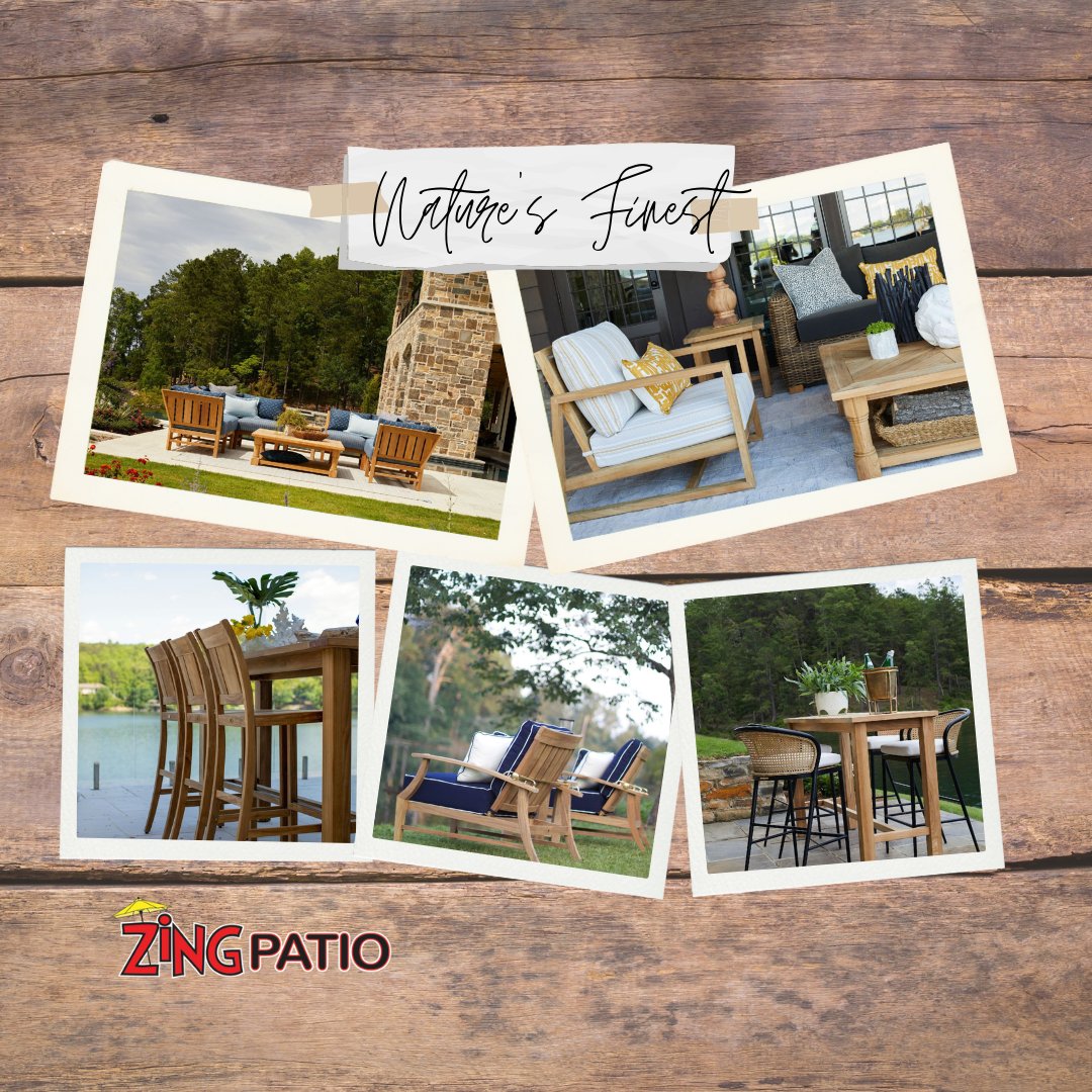shopatzingfl's tweet image. We're just taking in the breeze and enjoying nature's finest. 

Discover the comfort of #teak outdoor living options from our #SummerClassics Collection.

bit.ly/3xulone
#createyouroasis #poolside #outdoorliving #outdoorfurniture