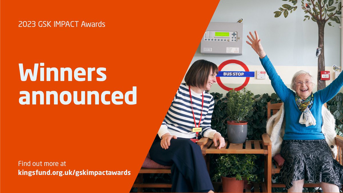 TheKingsFund's tweet photo. 🧵 Here are the ten fantastic charities that have won 2023 @GSK IMPACT Awards for their outstanding contribution to improving the UK's health and wellbeing…#GSKIMPACTUK #CharityTuesday https://t.co/QHadVssYRq