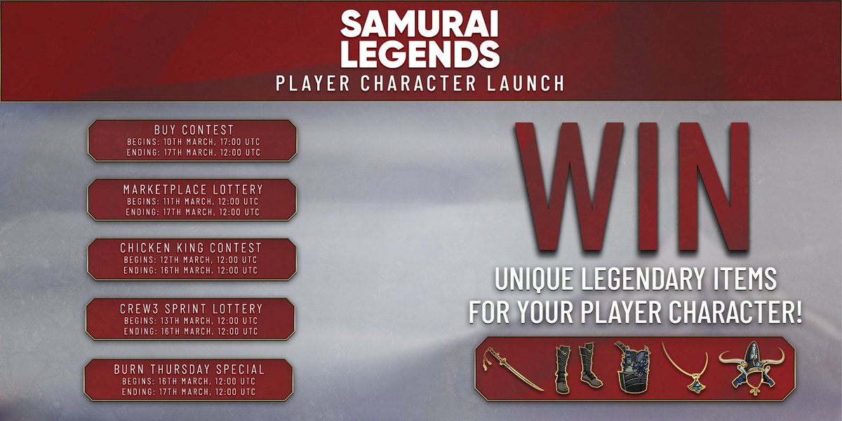 Samurai Legends 🏯 tweet media