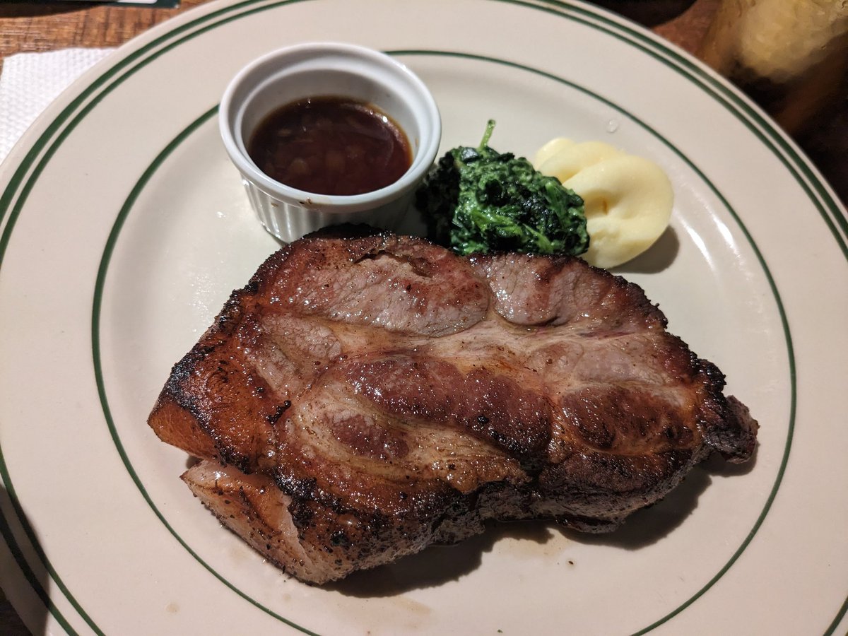 otokoamott's tweet photo. マロリーポーク🐷
豚肉がこんなに美味しいとは（♡︵ ♡） https://t.co/pQxEz1Wkp5