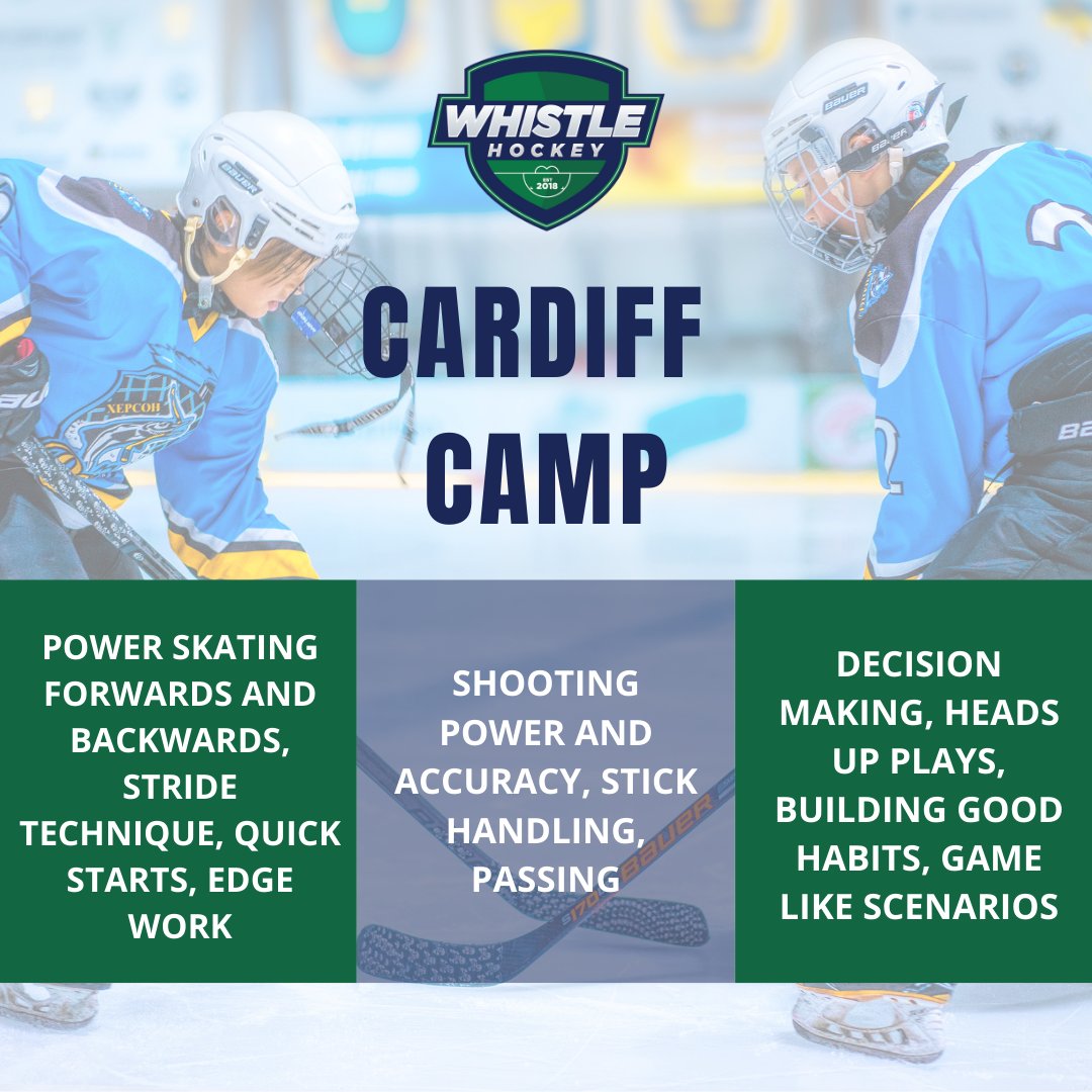 Whistle Hockey camps help you level up your hockey skills through sessions led by coaches with professional hockey playing experience 🏒🥅
