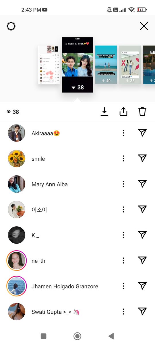 haanaaah22's tweet photo. Noon si Sejun ang palagi nag veview sa story ko ngayon si soe na 😱✨♥️
#SOE #sejun #sejunsoe #SinglesInferno2 https://t.co/ttT8Ef2ukE