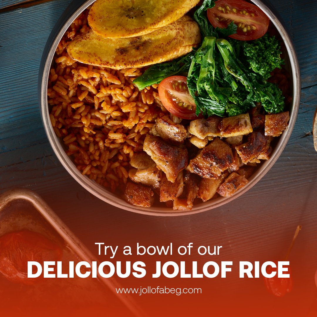 JollofAbeg's tweet photo. There’s a reason why Jollof rice is loved by so many… simply put… it’s delicious!!! 

https://t.co/zz8M1eY2nc 

#jollofabeg #jollofrice #jollof #jollofvibes #naija #ghana #rice #bowl #ricebowl #delivery #LA #dtla #culvercity #fresh #tasty #yum #yumyum https://t.co/bQmUlOZfxY