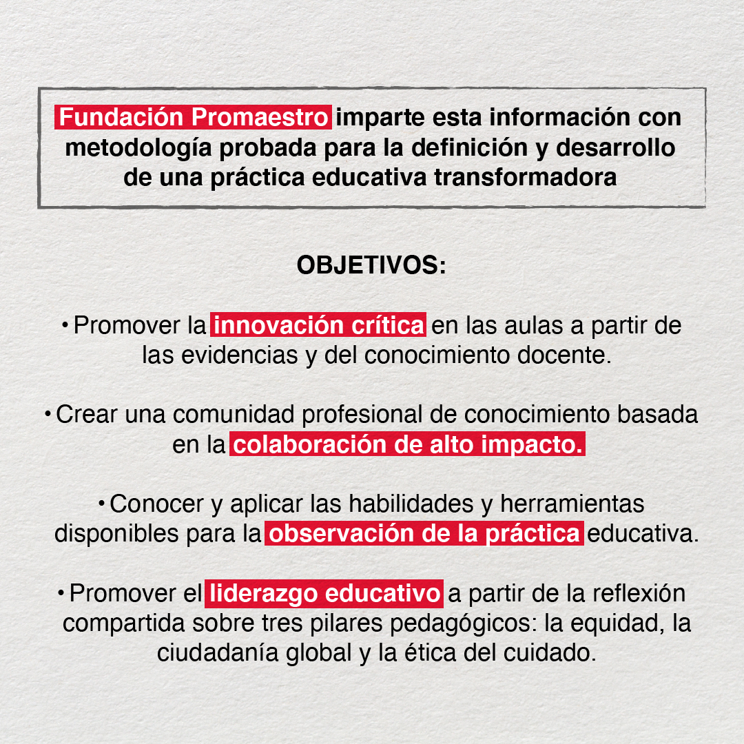👩‍🏫👨‍🏫 Ya ha arrancado el curso "Miradas que mejoran" un espacio para docentes comprometidos con la educación transformadora. Impartido por la <a href="/FundPromaestro/">Fundación Promaestro</a> junto con la Fundación SM promueven la innovación crítica en las aulas. 6 sesiones, autorización y codocencia.
