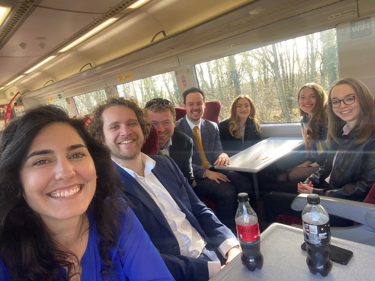 On our way to @The_MRC Awards Ceremony, where we have been nominated for the MRC Outstanding Team Impact Prize alongside @UoN_MEG @UoN_Physics @QuSpin_