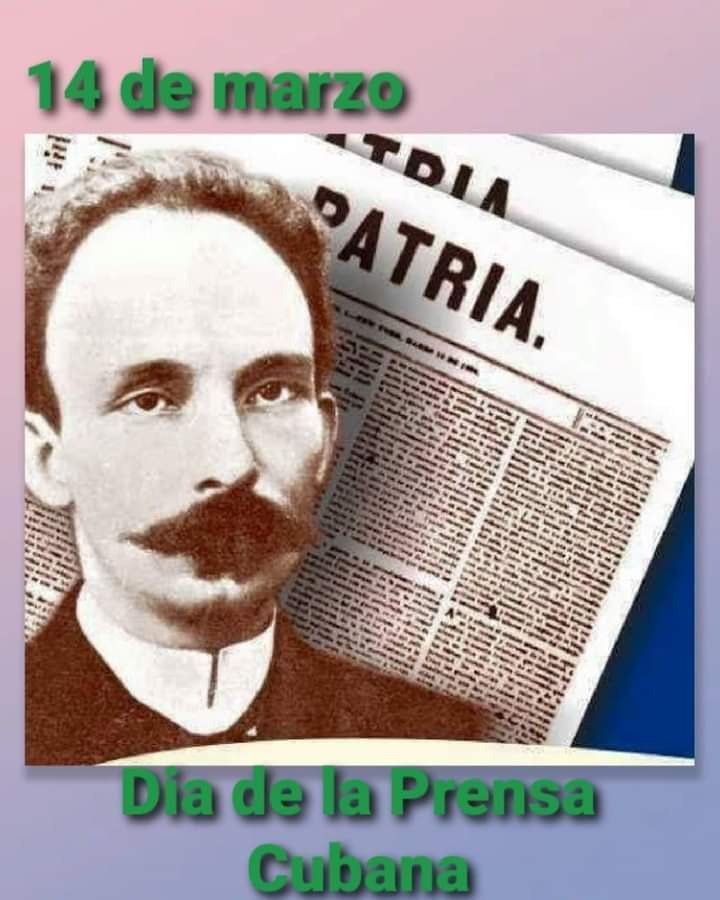 CamagueyDPE's tweet photo. Hoy celebramos el Día de la Prensa en Cuba, en homenaje a la fundación del periódico Patria. @CamagueyDPE  felicita a sus queridos periodistas que día a día le llevan la verdad a nuestro pueblo y al mundo. #HacemosPatria  #Patria #EducadoresCamagueyanos #CubaMined https://t.co/jfc6o6DDk3