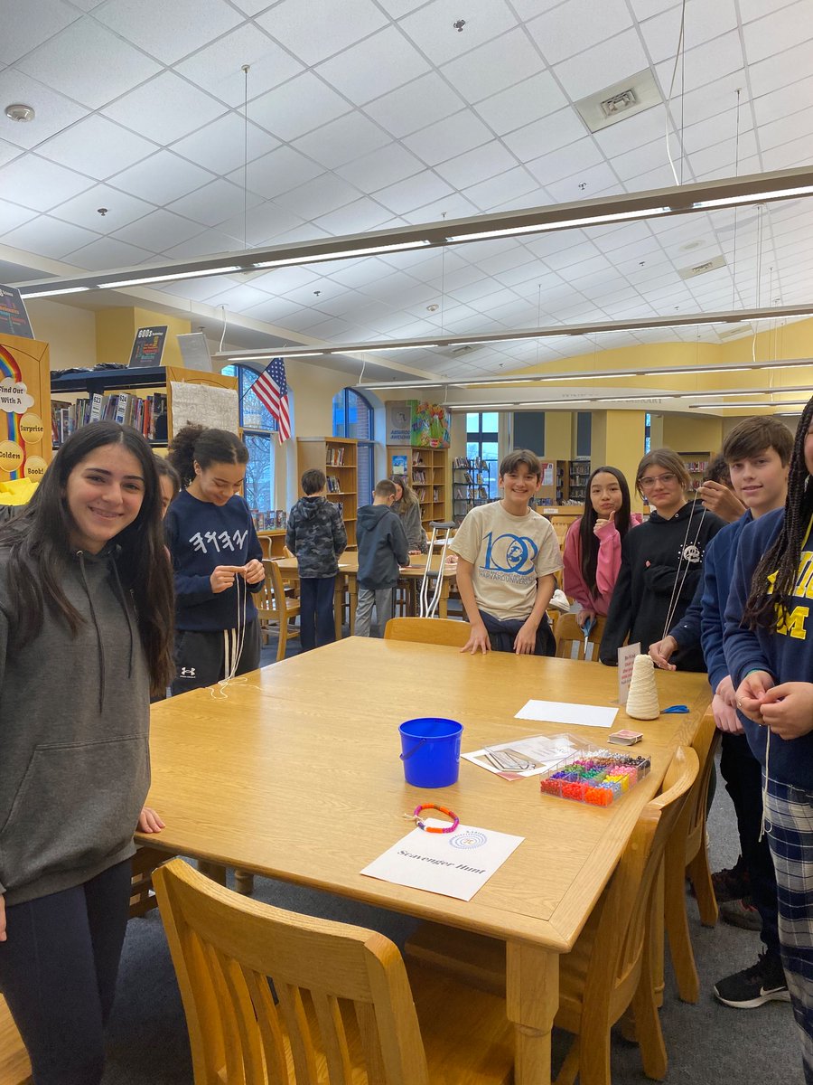 DedhamMSLibrary's tweet image. It’s Pi Day! We are reading a story and playing with math! Spirographs, Sue Cumfrence and the Dragon of Pi, and Pi bead bracelets.