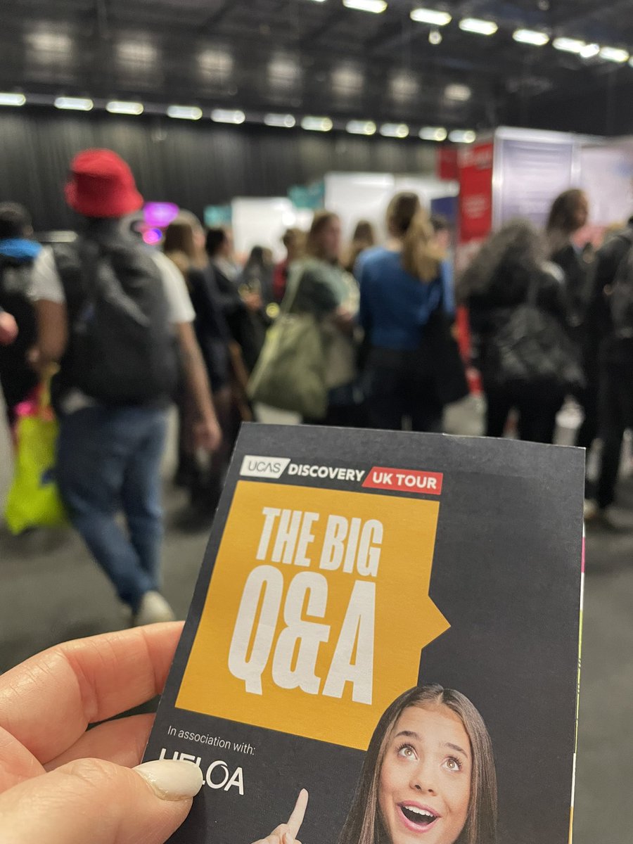 Have attended many <a href="/ucas_online/">UCAS</a> events but this time was with my 17 year old - different perspective. Some terrific work by the staff who run the stands. They were all really engaging, helpful and knowledgeable.