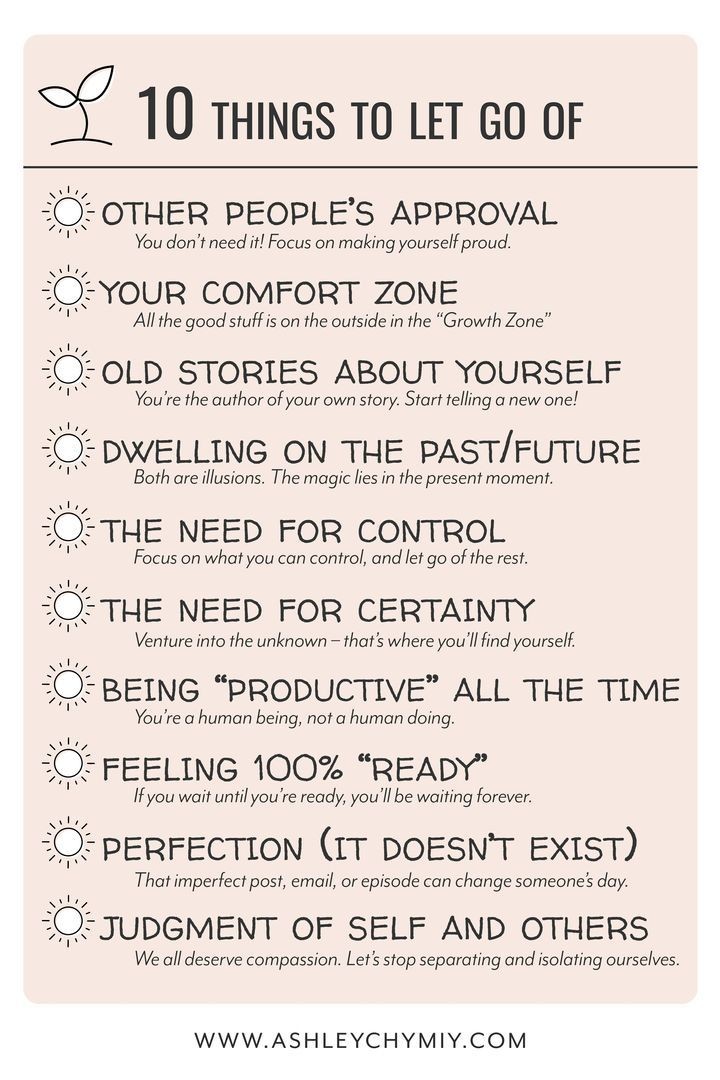 You'll go further and faster if you just let them go.

#mentalwellness