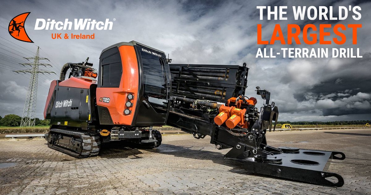 The AT120 from Ditch Witch - the World's Largest All Terrain drill - was built to dominate the toughest challenges on the planet, from the world's most volcanic rock to the world's rockiest mountain. 

Need to know more? Drop us a message!

#hdd #directionaldrilling #AT120