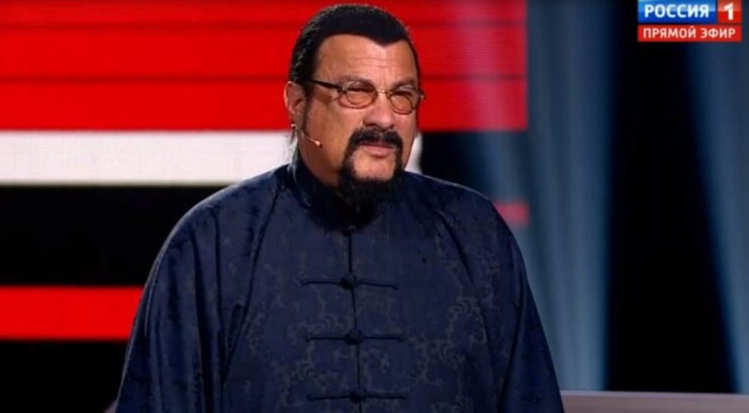 🤡 Steven #Seagal: 'I am 100% Russophile and 1 million percent Russian'.