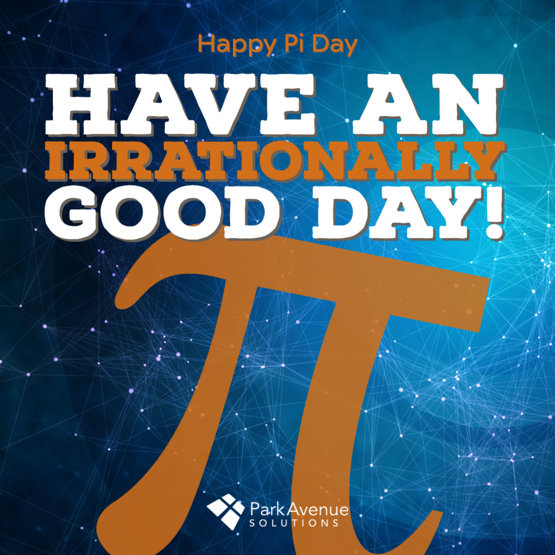 Happy Pi Day ... Have an irrationally good day! 

#HappyPiDay