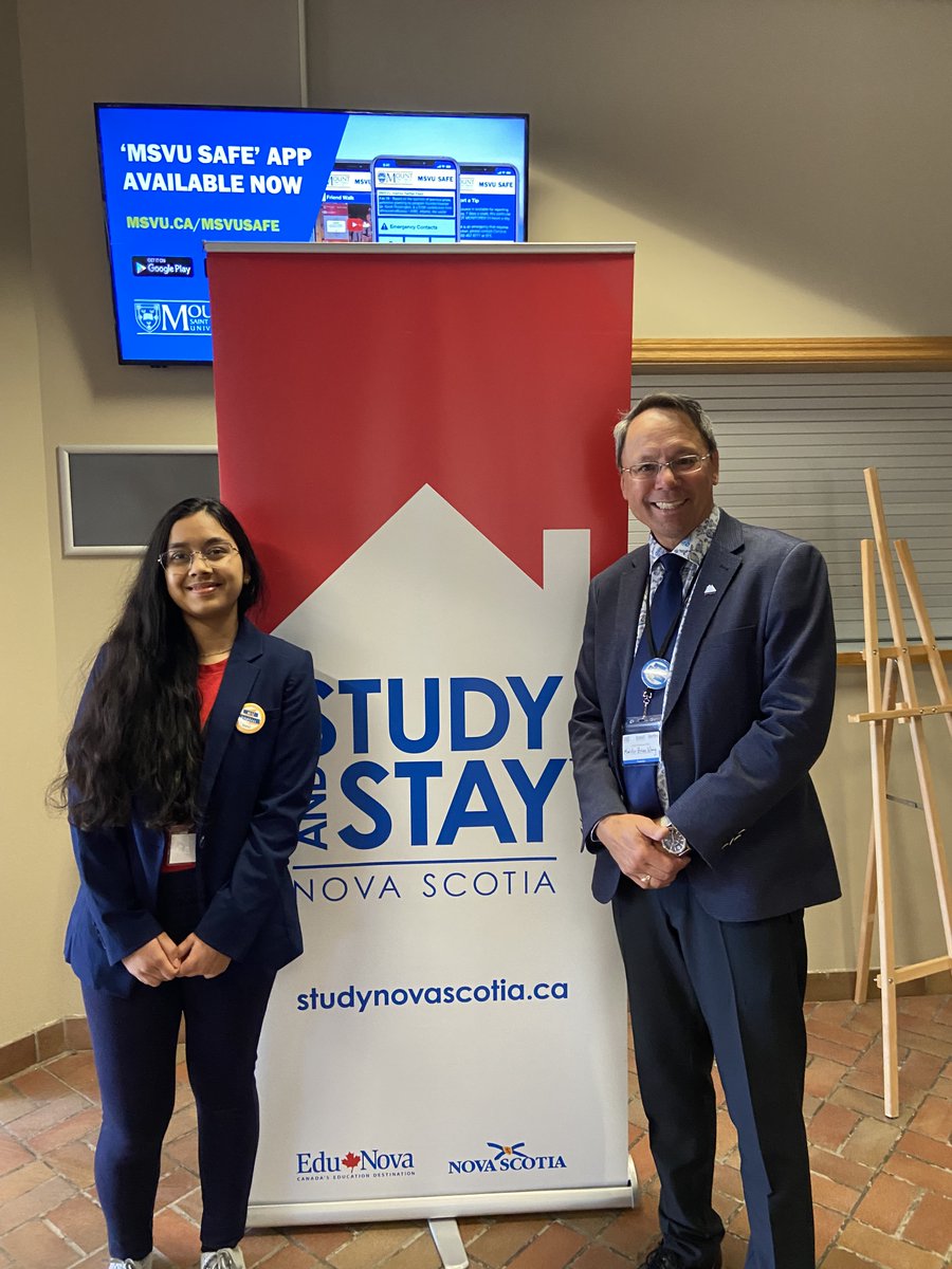 NSLAE's tweet photo. Thank you @EduNova_News for inviting Minister Wong to the BEST Conference. It’s a pleasure to speak and listen to international students who play an important role in our community and economy.
“Now more than ever, we want you to know there's a place for you here in Nova Scotia." https://t.co/QOVPaTpFOJ
