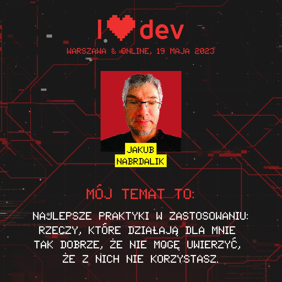 maniserowicz's tweet photo. Za 2 miesiące widzimy się na konferencji I LOVE DEV z TOP ekipą na scenie! 🔥
Zaklep swoją miejscówkę, zanim ceny biletów pójdą w górę 😎
👉 https://t.co/CzF3ybwhpd
#programowanie #ilovedev #devstyle https://t.co/N5KVBbUuDA