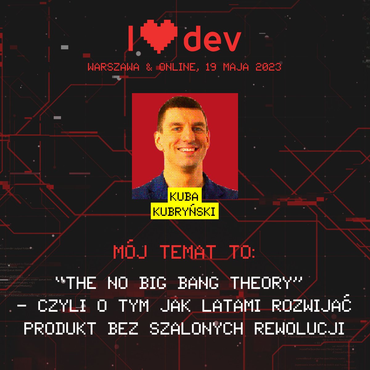 maniserowicz's tweet photo. Za 2 miesiące widzimy się na konferencji I LOVE DEV z TOP ekipą na scenie! 🔥
Zaklep swoją miejscówkę, zanim ceny biletów pójdą w górę 😎
👉 https://t.co/CzF3ybwhpd
#programowanie #ilovedev #devstyle https://t.co/N5KVBbUuDA