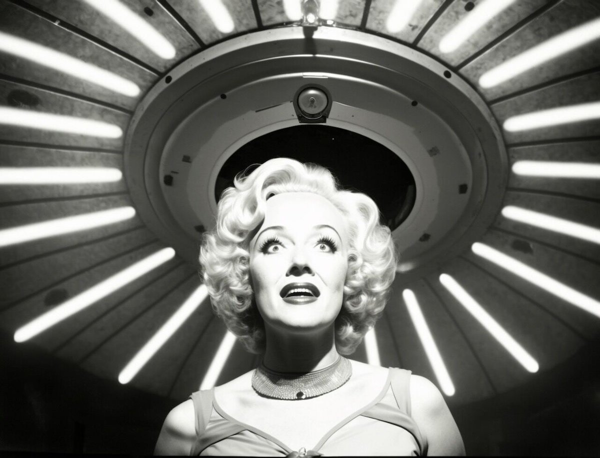 fugi_me's tweet photo. 60's UFO Girls

#UFO #60svibe #60s #models #midjourneyart #midjourneyAi #ArtificialIntelligence #ai #generativeart #GenerativeAI https://t.co/eafNPztMc0